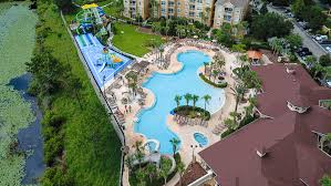Windsor Hills resort pool and clubhouse aerial